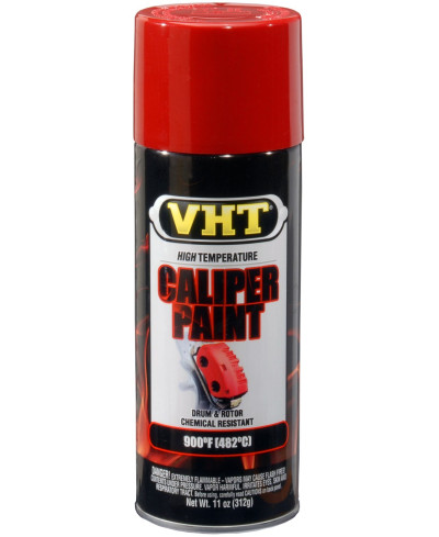PEINTURE ETRIER DE FREINS HAUTE TEMPERATURE ET RESISTANCE ROUGE VHT