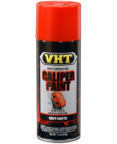 PEINTURE ETRIER DE FREINS HAUTE TEMPERATURE ET RESISTANCE ORANGE VHT