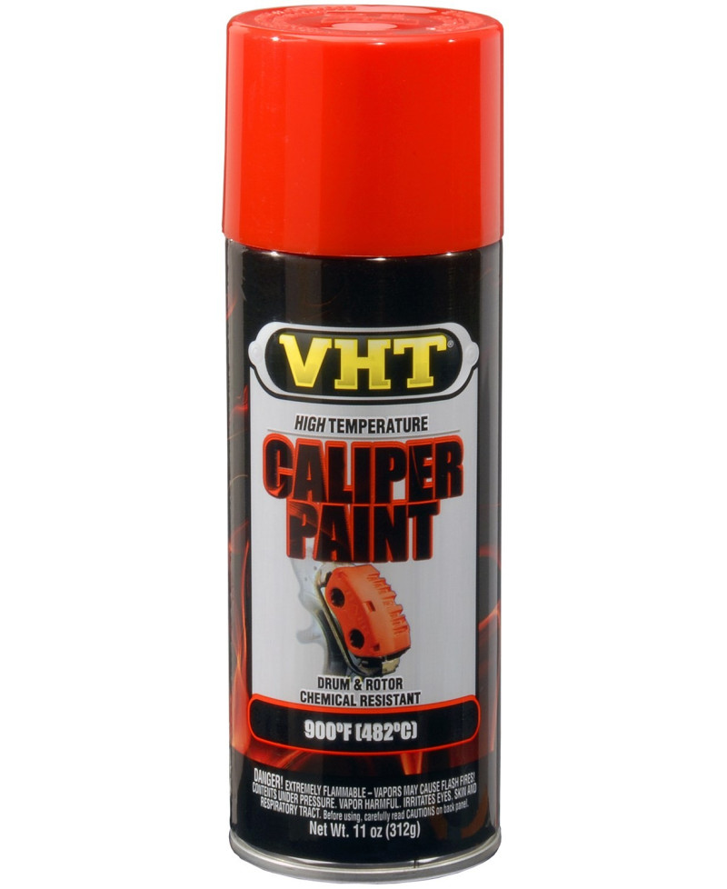 PEINTURE ETRIER DE FREINS HAUTE TEMPERATURE ET RESISTANCE ORANGE VHT