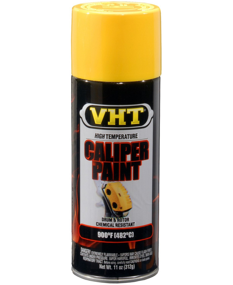 PEINTURE ETRIER DE FREINS HAUTE TEMPERATURE ET RESISTANCE JAUNE BRILLANT VHT