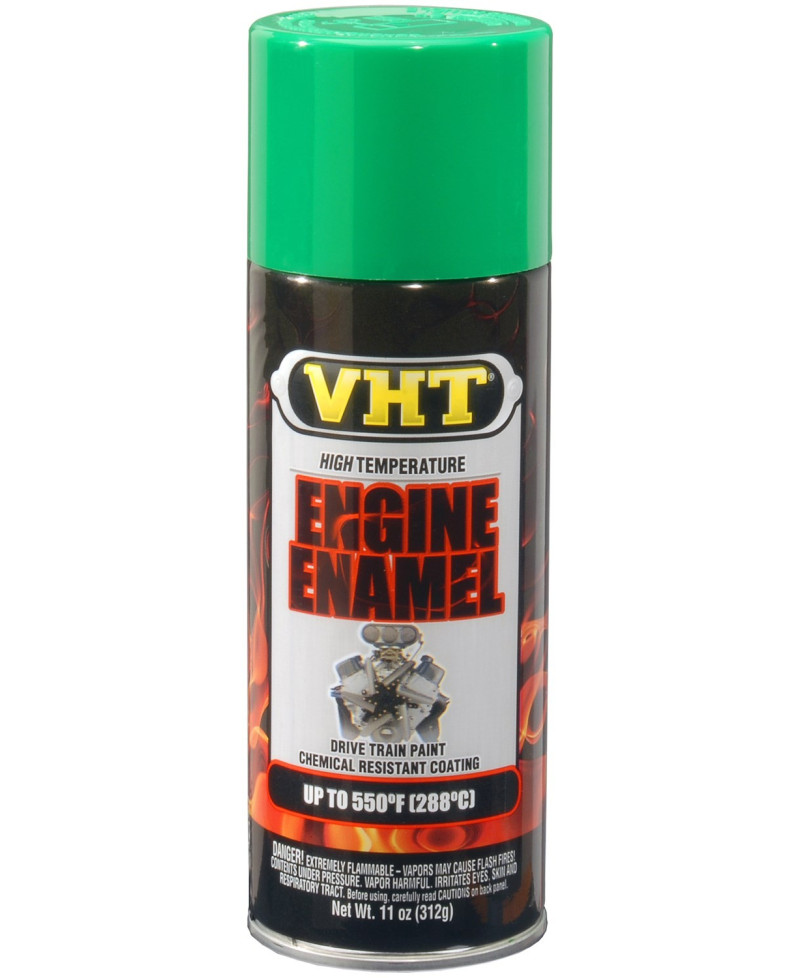 PEINTURE MOTEUR HAUTE TEMPERATURE ET RESISTANCE VERT VHT
