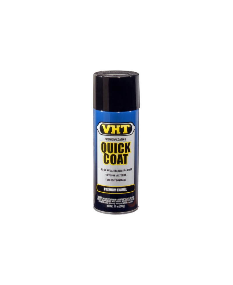 PEINTURE SECHAGE RAPIDE NOIR MAT VHT