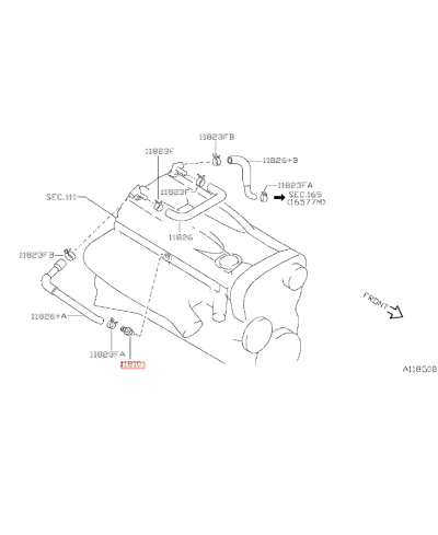 VANNE PCV  RB26 NISSAN 
