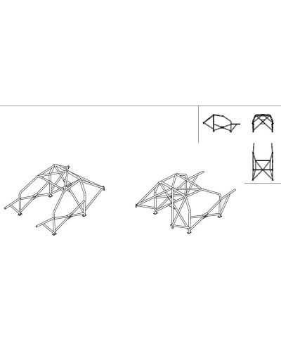 ARCEAU MULTIPOINTS FIA SKYLINE R32 R33 R34 SPARCO 