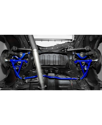 TRIANGLES INFERIEUR AVANT REGLABLES + BIELLETTES BARRE STABILISATRICE NISSAN 200SX S14 / S15 HARDRACE