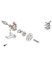 SILENT BLOCS DE TIRANT RENFORCÉS 200SX / 300ZX / SKYLINE HARDRACE