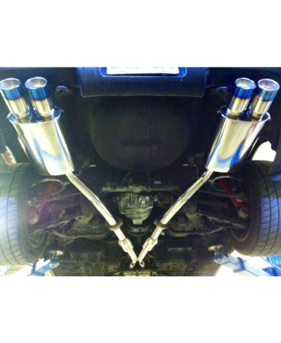 CATBACK INOX DOUBLE 300ZX MEGANRACING