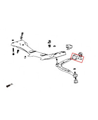TRIANGLE AVANT INFÉRIEUR BMW SÉRIE 3 / Z3 HARDRACE