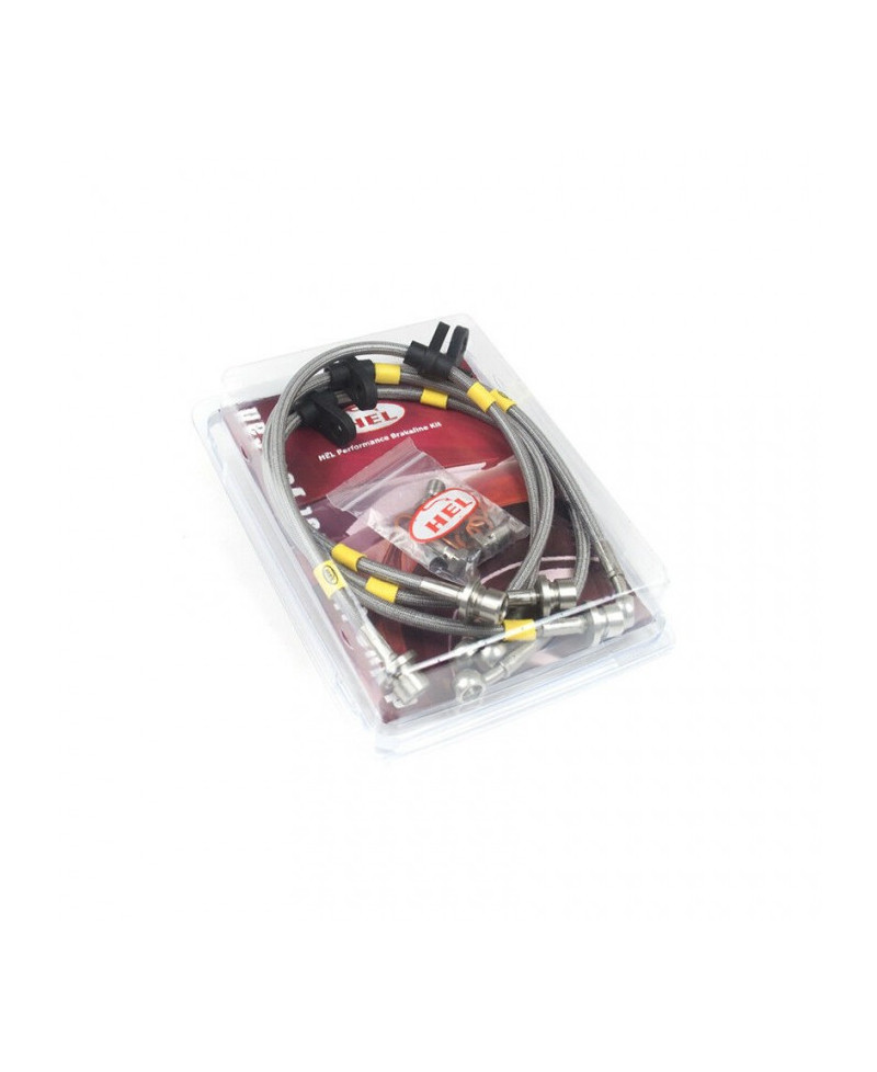 DURITES FLEXIBLES DE FREIN TRÉSSÉES AVIATIONS CIVIC TYPE R FK8 HEL