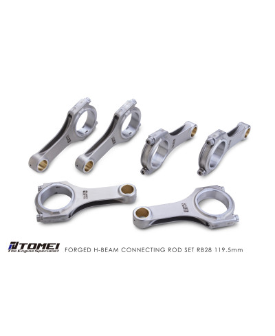 SET 6 BIELLES FORGÉES RB26DETT / RB25DE(T) TOMEI