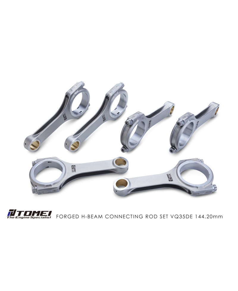 SET 4 BIELLES FORGÉES VQ35DE TOMEI