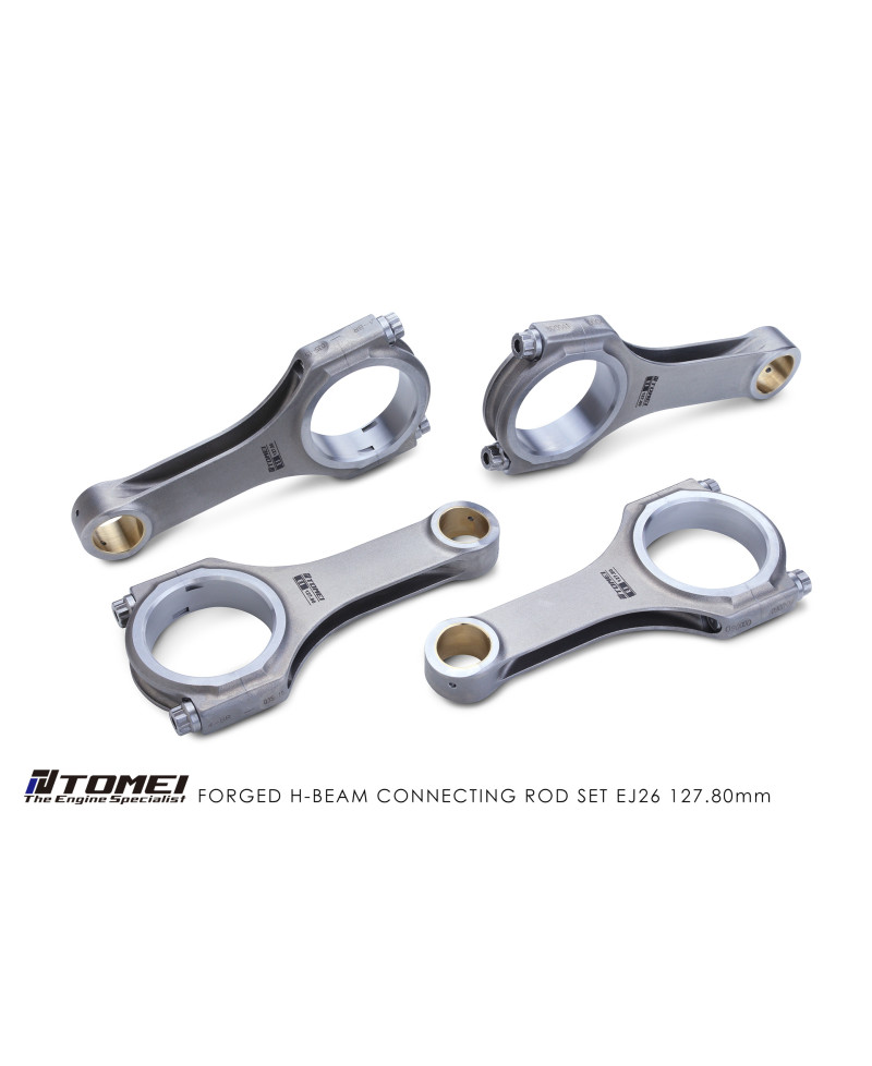 SET 4 BIELLES FORGÉES SUBARU EJ20/25 TOMEI