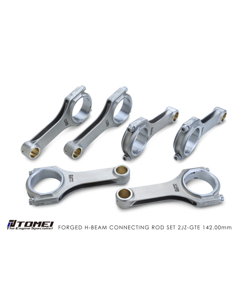 SET 6 BIELLES FORGÉES NISSAN RB28 TOMEI