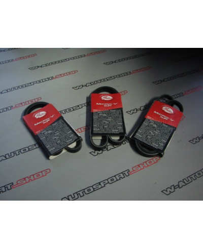 Courroie Poly-V Gates 6PK1103 | Pour Accessoires Moteur | Compatible Renault, Peugeot, Citroën, Fiat