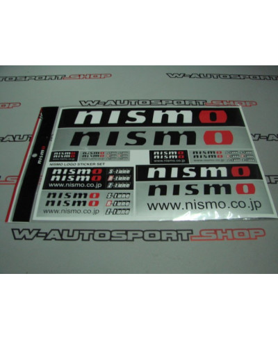 PLANCHE STICKERS NISMO