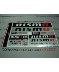 PLANCHE STICKERS NISMO