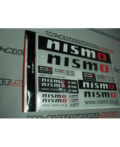 PLANCHE STICKERS NISMO