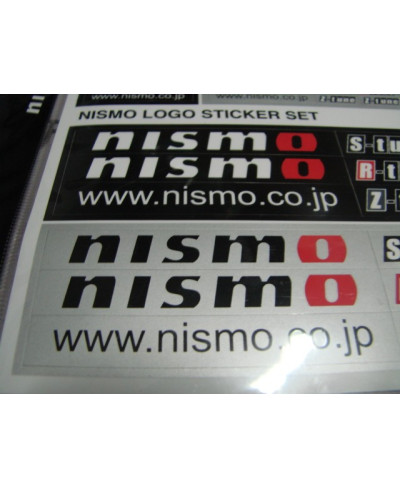 PLANCHE STICKERS NISMO