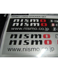 PLANCHE STICKERS NISMO