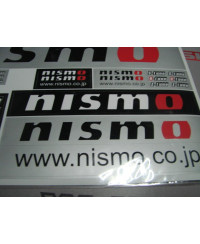PLANCHE STICKERS NISMO