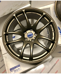 SET 2 JANTES CR KIWAMI 18"x9.5" ET38 5X114 BRONZE (AHG) WORK WHEELS