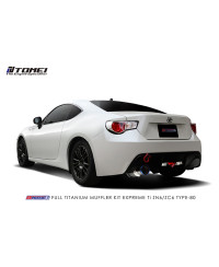 LIGNE ECHAPPEMENT TITANE TYPE-80 GT86 TOMEI