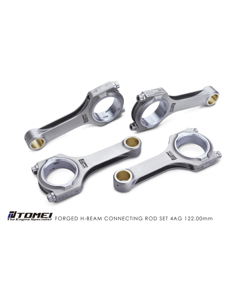 SET 4 BIELLES FORGÉES TOYOTA 4AG TOMEI