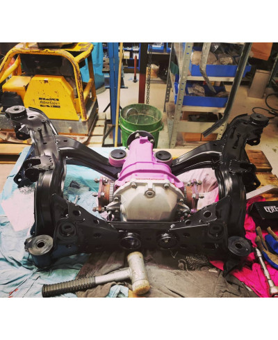 BAGUES DE CONVERSION MONTAGE DIFFÉRENTIEL NISSAN 350Z / 370Z GKTECH