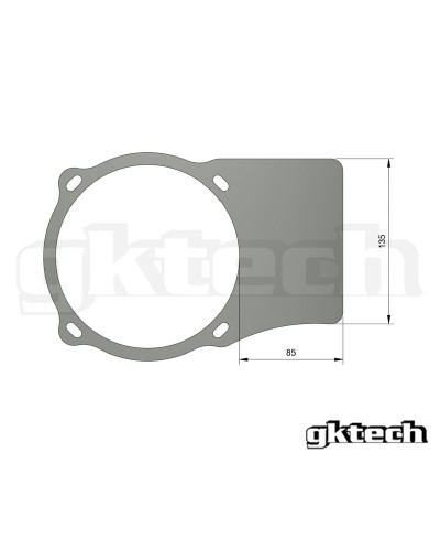SUPPORT DE FREIN À MAIN HYDRAULIQUE NISSAN 200SX S13 GKTECH