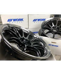 SET 2 JANTES EMOTION ZR10 19" X 10.5" ET15 5x114.3 GTKRC WORK WHEELS