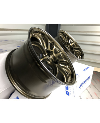 SET 2 JANTES EMOTION ZR10 19" X 9.5" ET30 5x114.3 GTKRC WORK WHEELS