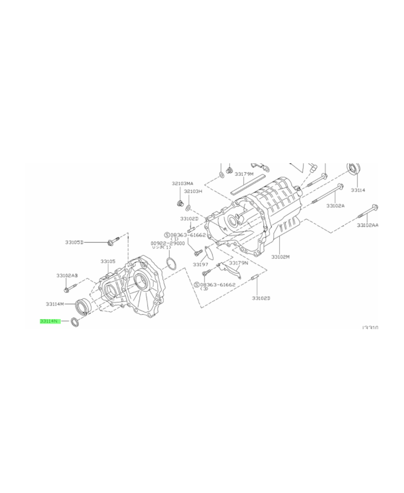JOINT SPI BOITE DE TRANSFERT R32 R33 R34 GTR