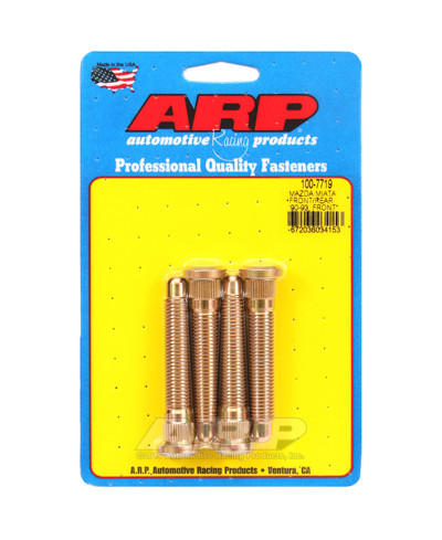 KIT 4 GOUJONS DE ROUES RENFORCÉS MAZDA MX-5 NA 89-93  (M12x1.50 & 70MM) ARP