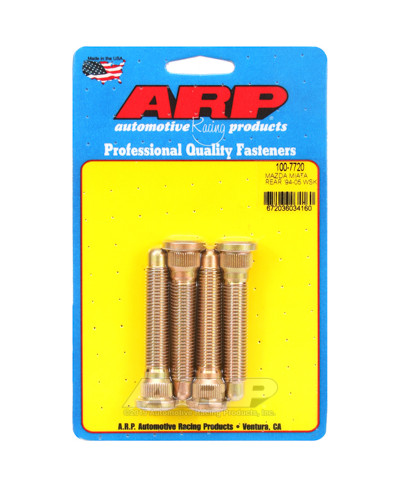 KIT 4 GOUJONS DE ROUES RENFORCÉS MAZDA MX-5 NA & NB 94-05 (M12x1.50 & 70MM) ARP