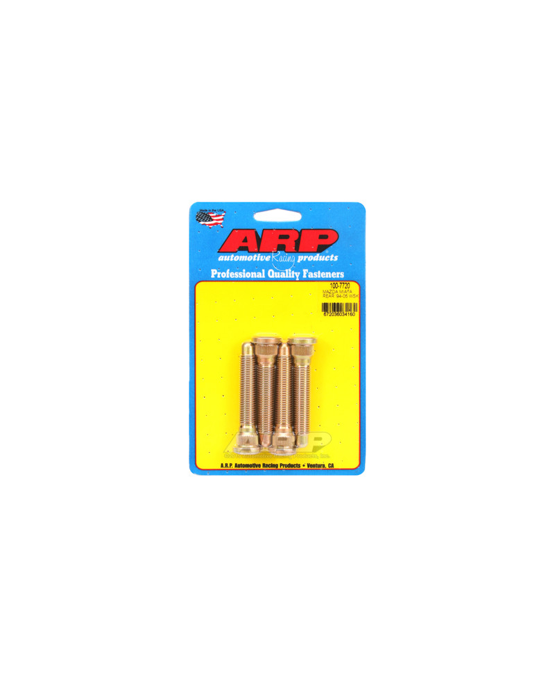 KIT 4 GOUJONS DE ROUES RENFORCÉS MAZDA MX-5 NA & NB 94-05 (M12x1.50 & 70MM) ARP