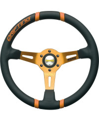 VOLANT MOMO DRIFTING ORANGE & NOIR