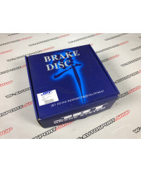 SET DE DISQUES DE FREIN AVANT VENTILÉS RAINURÉS NISSAN 200SX S13 JBT BRAKE