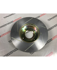 SET DE DISQUES DE FREIN AVANT VENTILÉS RAINURÉS NISSAN 200SX S13 JBT BRAKE