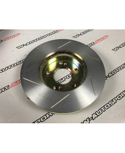 SET DE DISQUES DE FREIN AVANT VENTILÉS RAINURÉS NISSAN 200SX S15 JBT BRAKE