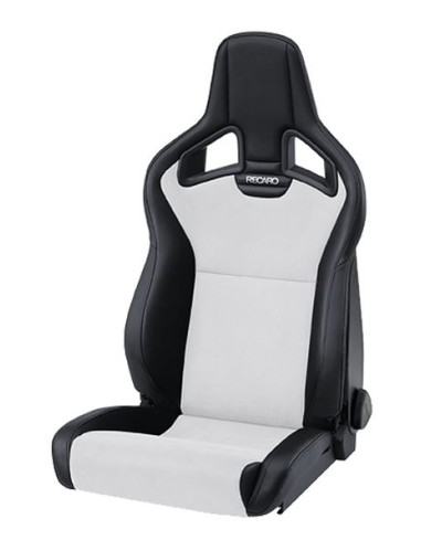 SIEGE CROSS SPORTSTER CS DINAMICA GRIS / SIMILI CUIR NOIR RECARO