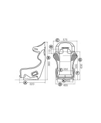 SIÈGE BAQUET PRO RACER HANS SPG FIA RECARO
