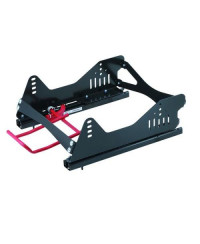 FIXATIONS LATÉRALES AVEC GLISSIÈRES INTÉGRÉES POUR SIÈGE PRO RACE SPA / SPG RECARO