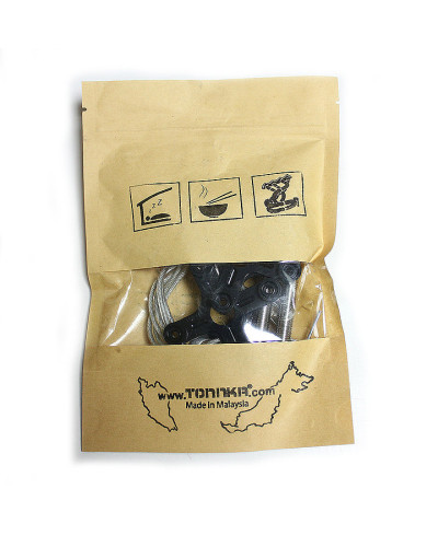 ATTACHES CAPOT ALUMINIUM TONNKA