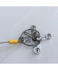 ATTACHES CAPOT ALUMINIUM TONNKA