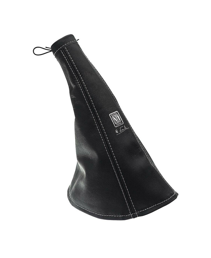 SOUFFLET DE FREIN À MAIN EN CUIR NOIR NARDI