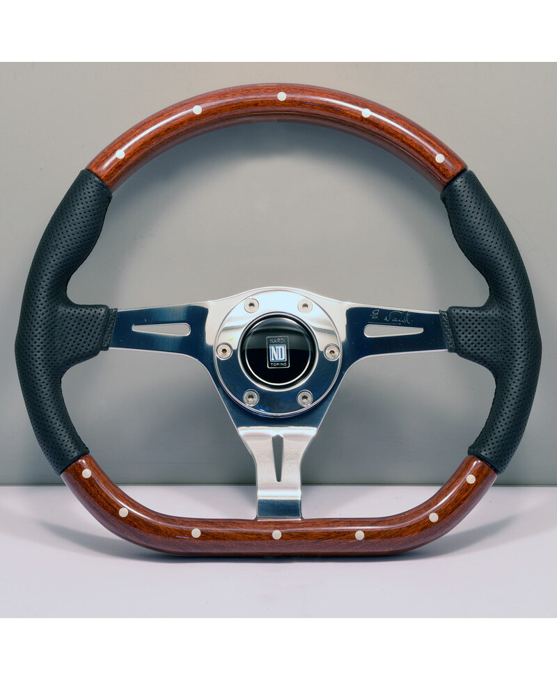 VOLANT NARDI CLASSIC ND39 BOIS ET BRANCHES ALUMINIUM NARDI