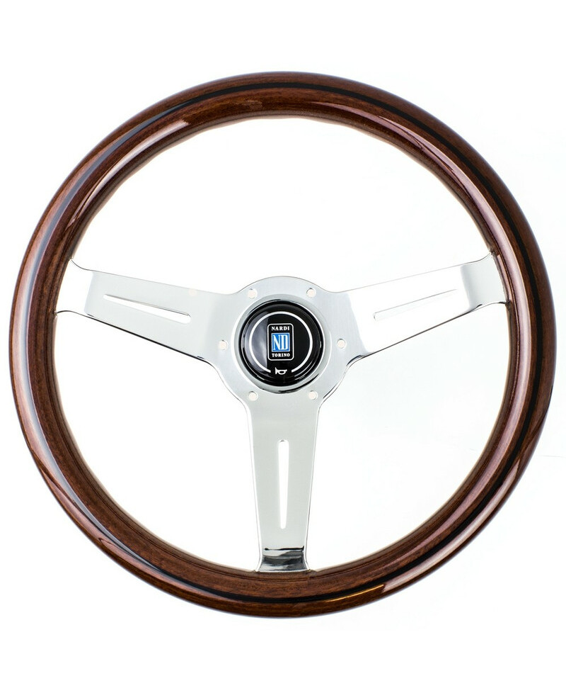 VOLANT NARDI CLASSIC ND33 BOIS ET BRANCHES CHROMÉES TULIPÉ 40MM NARDI VOLANT NARDI CLASSIC ND33 BOIS ET BRANCHES CHROMÉES TULIPÉ 40MM NARDI