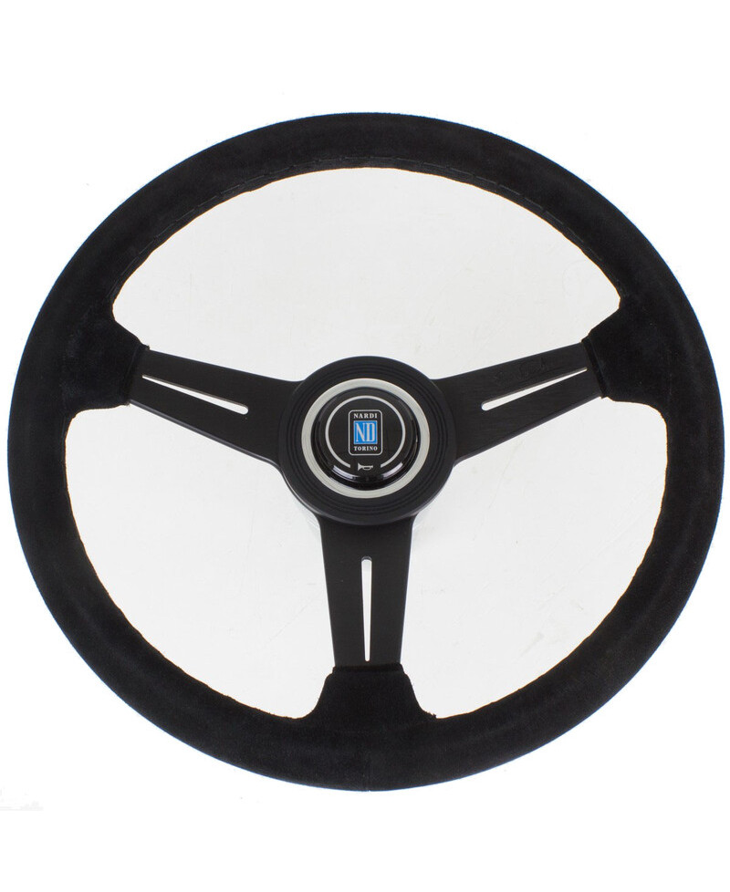 VOLANT NARDI CLASSIC ND34 CUIR NOIR RETOURNÉ & COUTURES NOIRES, BRANCHES NOIRES TULIPÉ 40MM NARDI VOLANT NARDI CLASSIC ND34 CUIR NOIR RETOURNÉ & COUTURES NOIRES, BRANCHES NOIRES TULIPÉ 40MM NARDI