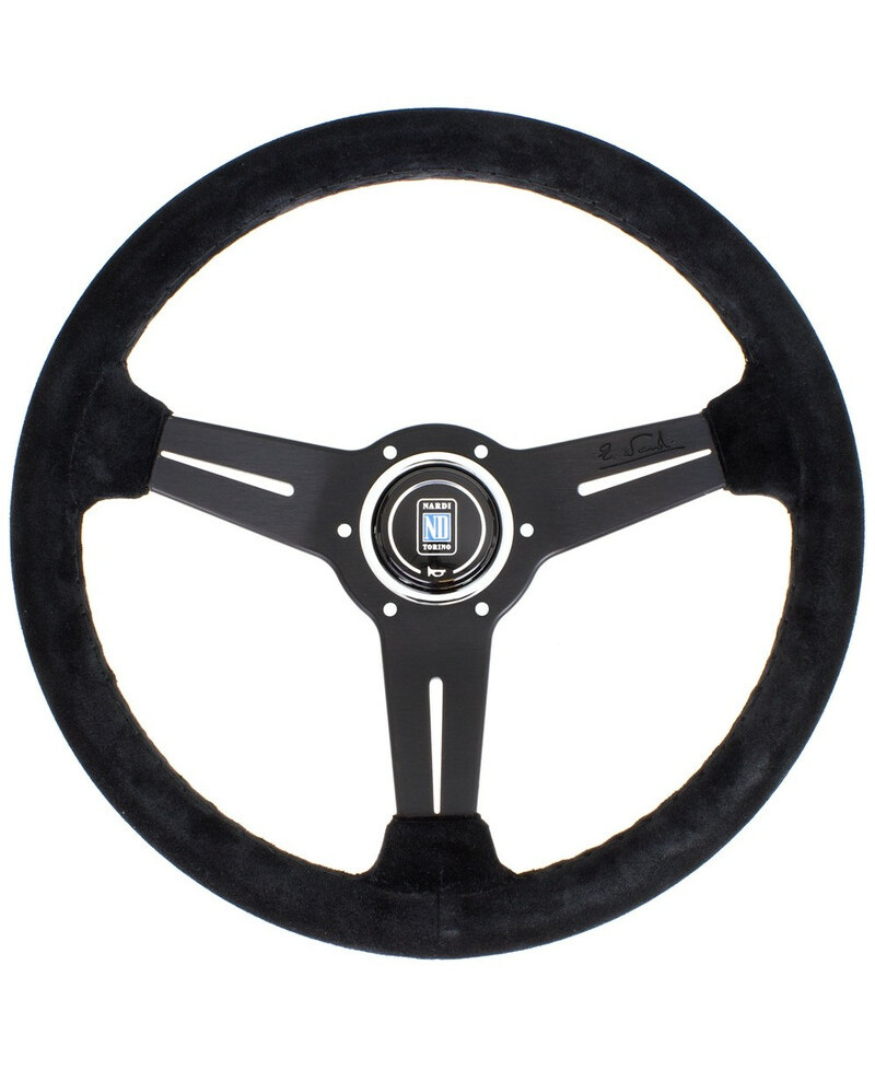 VOLANT NARDI CLASSIC ND36 CUIR NOIR RETOURNÉ & COUTURES NOIRES, BRANCHES NOIRES TULIPÉ 40MM NARDI VOLANT NARDI CLASSIC ND36 CUIR NOIR RETOURNÉ & COUTURES NOIRES, BRANCHES NOIRES TULIPÉ 40MM NARDI