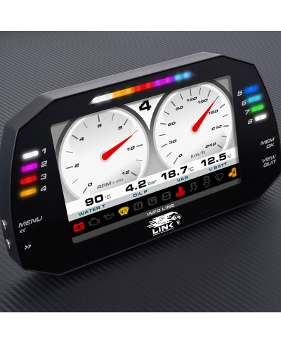 DASHBOARD DIGITAL AIM MXG RACE EDITION 7" LINK